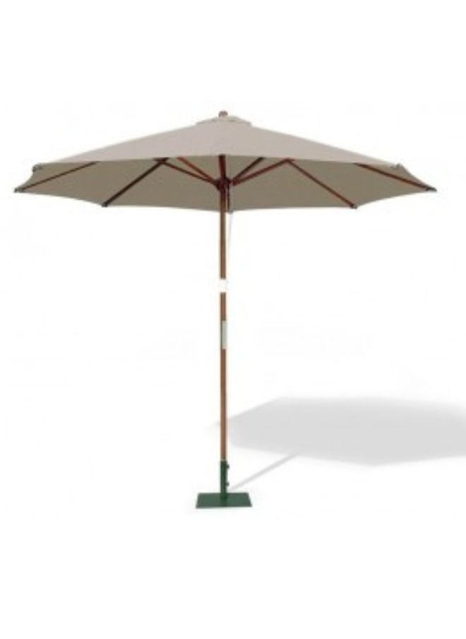 Swin Furniture Swin Round Wooden Outdoor Table Umbrella for Garden Patio Swimming Pool for Sale  - Image 2