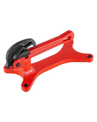 VEVOR Portable Pipe Vise Lightweight Aluminum Pipe Vise with 18 to 112 Clamping Capacity Ideal for Onsite Plumbing Installation Repair and Maintenance - Image 1