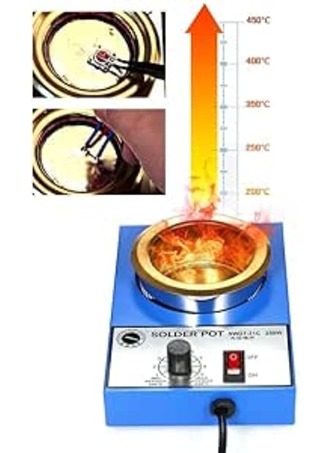 SWDT31C Electronic Soldering Pot (250W, 72g, 80 x 40mm)