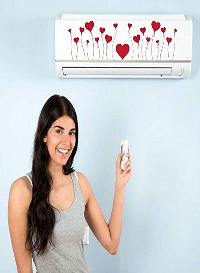 Decals Creation ملصقات جدارية من الفينيل لأجهزة تكييف الهواء المنفصلة (حجم قياسي، متعدد الألوان) - Image 2