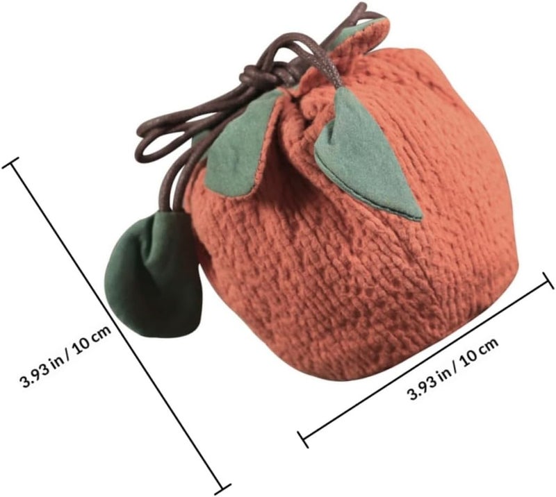 Modern look Ceramic Tea Canister with Persimmon Design, Thickened Cotton Linen Storage Bag, Sealing Tea Container for Travel and Home Loose Leaf Organization Sand resistant Global standard processed material Global assemble options Simple multi-feature universal build Local licensed courier Anti topple design On-demand local restock Dense material Gulf climate tested upgraded quality Modern color selections Local trackable shipment Solid anti-deform Bulk storage easy optimized build Simple upgraded construction Various color options General standard compliant quality Widely used design Mountain region eligible ship General purpose design Affordable purchase options Ready order processing Wide usage compatibility Rack friendly Storage transit efficiency build - Image 2