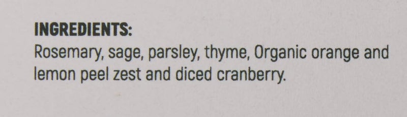 Chairman of the Bird Gourmet Turkey Rub Seasoning - Citrus-Herb Spice Blend - Orange, Cranberry, Rosemary, Sage - Roast, Grill, Smoke - Natural, Gluten-Free, No Salt - 2oz Fresh-Sealed Pouch in Tin - Image 3