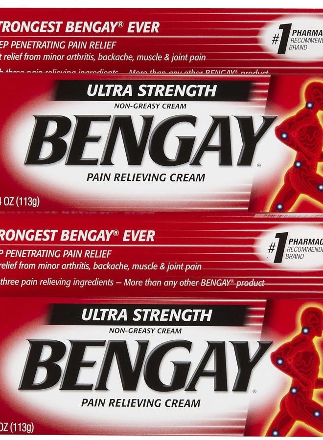 Bengay كريم تخفيف الألم فائق القوة، غير دهني - فائق القوة، عبوة 2 - Image 1