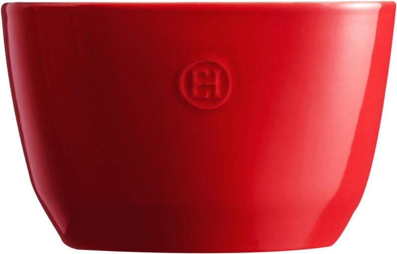 Emile Henry وعاء سلطة صغير سيراميك إميل هنري مصنوع في فرنسا 75x 75 x 4520 Qt بورغندي - Image 2