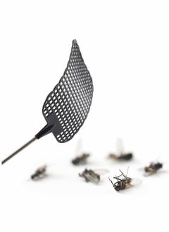 SYOSI Retractable Fly Swatters, Extendable Fly Swatter, Telescopic Strong Plastic Flexible Manual Fly Swatter, Pest Control, Heavy Duty Durable Handles, Light Weight, Black, 5 Pack  - Image 5