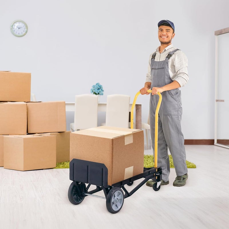 Harper Trucks Convertible Nylon Hand Truck w/ Stair Glides, 300lb Dolly & 400lb Cart Limit - Image 4