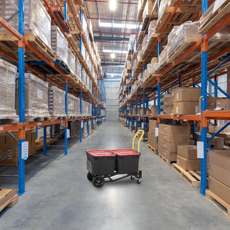 Harper Trucks Convertible Nylon Hand Truck w/ Stair Glides, 300lb Dolly & 400lb Cart Limit - Image 5