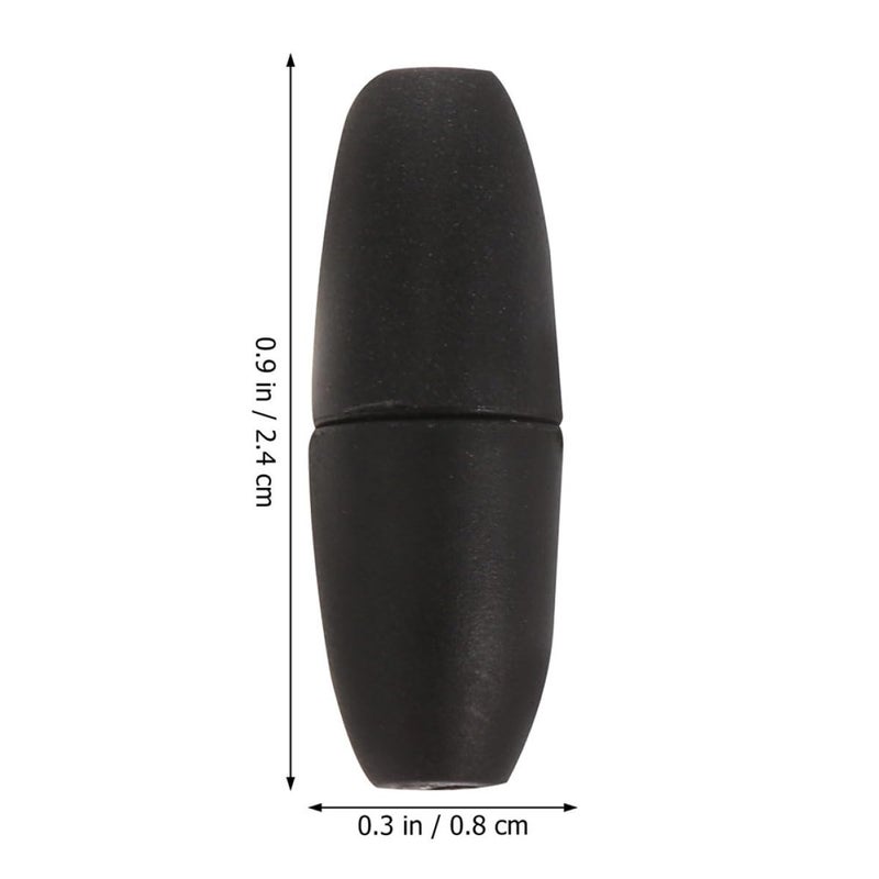 100 Pcs Breakaway Safety Clasps 2 4cm Black White Plastic Buckles For Jewelry Crafts - Image 3