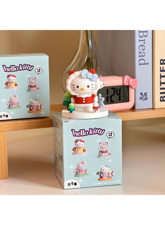 هالو كيتي HelloKitty مربع أعمى الإبداعي لعبة عصرية مربع أعمى -1 قطعة - Image 4