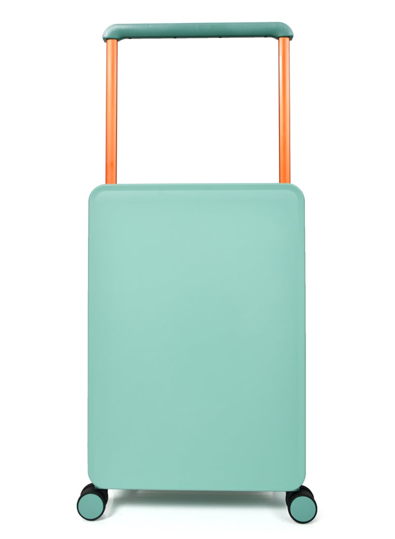 مورانو حقيبة سفر متينة للجنسين من Morano خفيفة الوزن، حقيبة باربع بعجلات دوارة مع قفل مدمج من TSA (2-قطع, أخضر) مقاسات 20''-24'' إنش. - Image 4