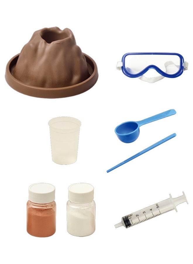 NIBEMINENT DIY Chemistry Geology Lab Eruption Science Experimental Kit - Image 1