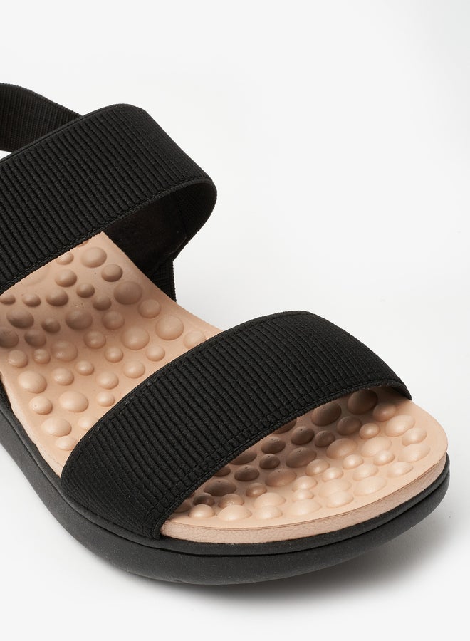 MODARE Cross Strap Flat Sandals - Image 3