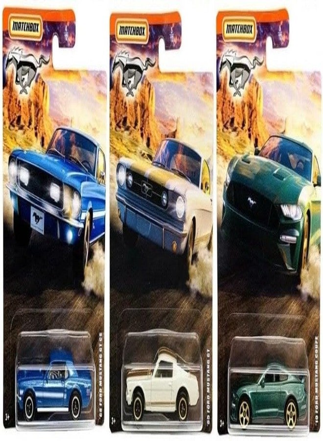 Matchbox 2020 Ford Mustang Special Edition Series Set of 6 Vehicles - Image 2