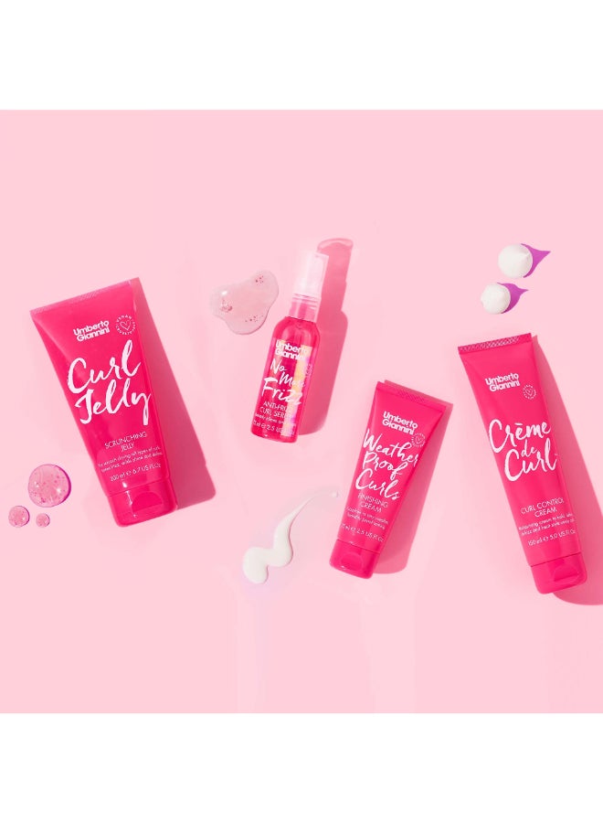 Umberto Giannini Weatherproof Curls Finishing Cream for All-Day Hold - Provides a Flexible Hold, Tames Frizz & Protects Against Humidity (75 ml) - Image 3