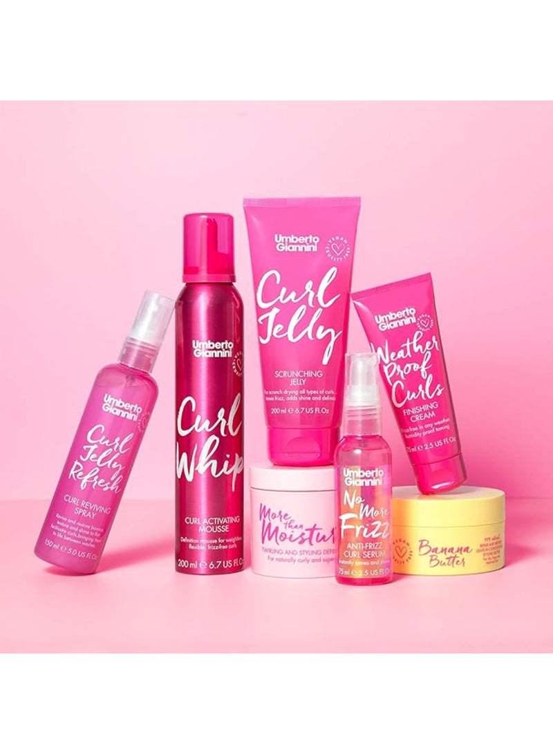 Umberto Giannini Weatherproof Curls Finishing Cream for All-Day Hold - Provides a Flexible Hold, Tames Frizz & Protects Against Humidity (75 ml) - Image 5