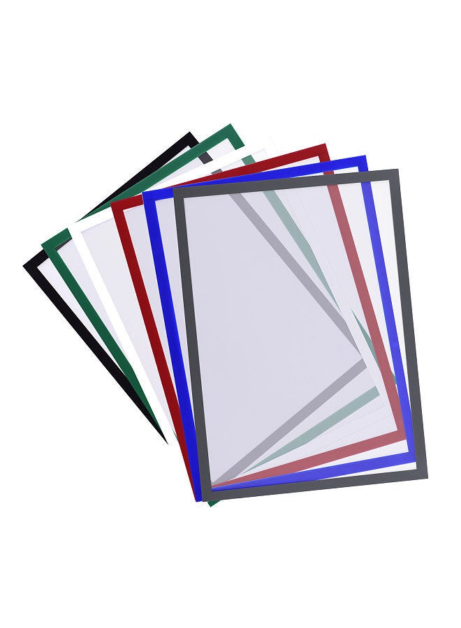Magnetic File Frame Transparent PVC Document Display Frame for A4 Size Letter Paper Photo Picture Work Schedule
