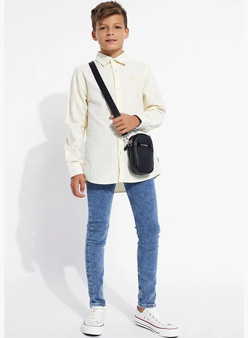 بيفرلي هيلز بولو كلوب Boys Long Sleeve Shirt