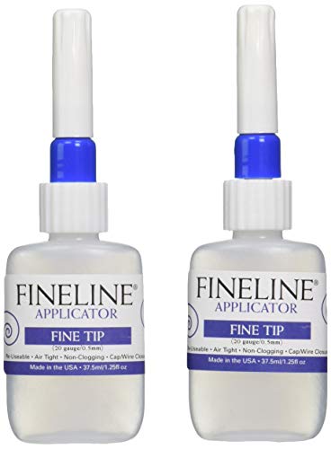 Fineline Applicators 20 Gauge Applicators & Bottles - Empty, pack of 2 - Image 4
