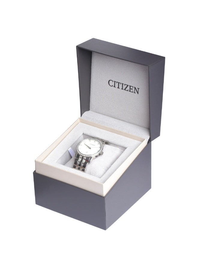 CITIZEN Quartz Women's Watch BI5030-51A, White Dial 36mm, 50M WR - Image 5