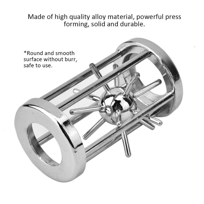 klarako Metal Puzzle Brain Teaser - Unlocking Toy for IQ & Patience - Image 3