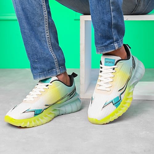 Cruiser Sneaker for Men | Lightweight & Comfortable | Stylish Lace-Up Casual Footwear with Cushioned Insole | Perfect for Versatile Outfits (2650) - Image 2