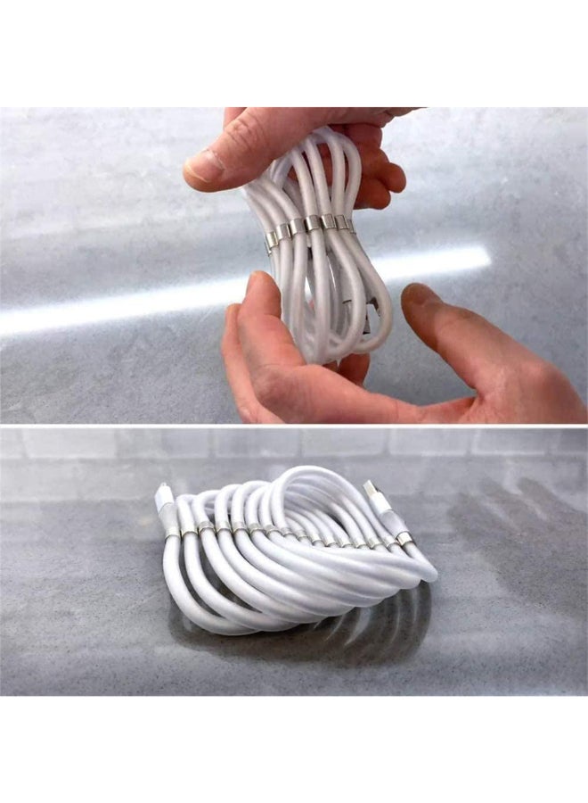 Magnetic Absorption Nano Data Cable White - Image 2