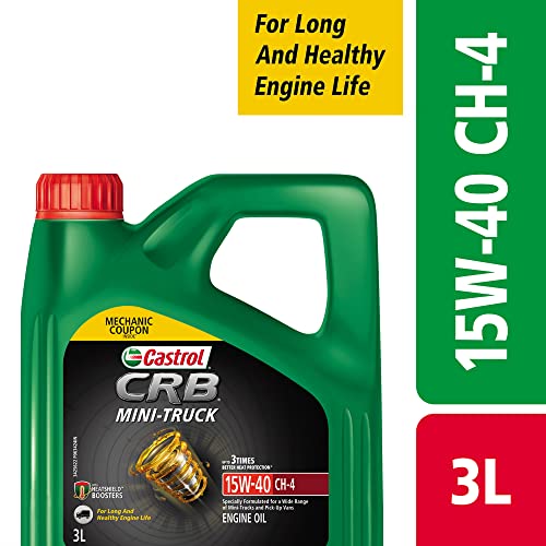 Castrol CRB MINI-TRUCK 15W-40 CH-4 Diesel Engine Oil for Mini-Trucks and Pick-Up Vans - Image 2