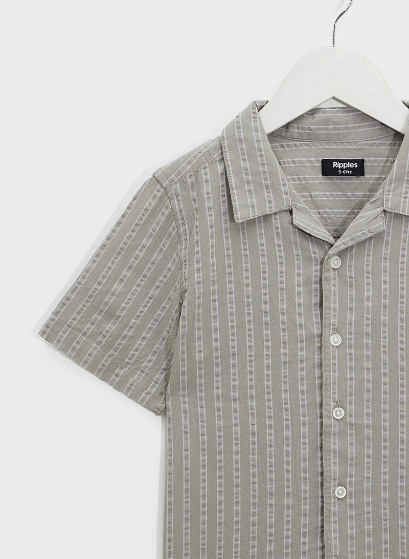 Ripples Boys Resort Collar Shirts