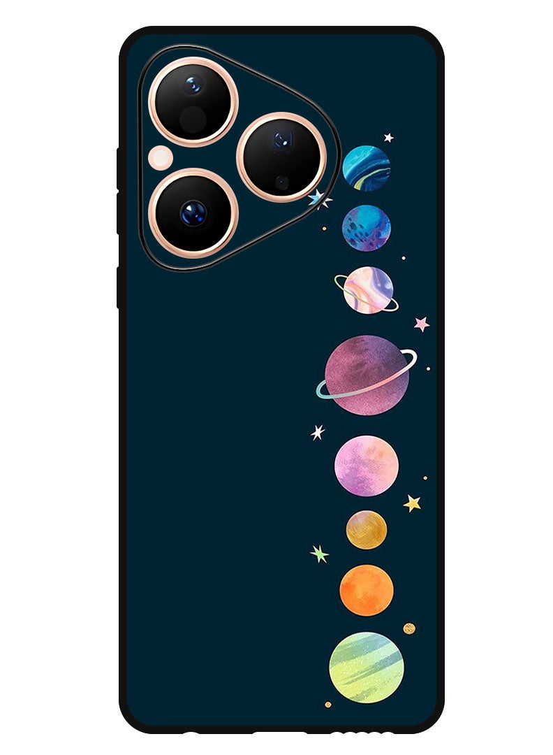 Theodor Case Compatible with Huawei Pura 80 6.6 Inch Protection Shockproof Bumper Cover Space - Image 1