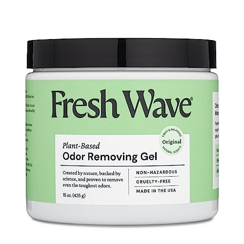 Fresh Wave Odor Removing Gel 15 oz Odor Absorbers for Home Safer Odor Relief Natural PlantBased Odor Eliminator Every 15 oz lasts 3060 Days For Cooking Trash Pets