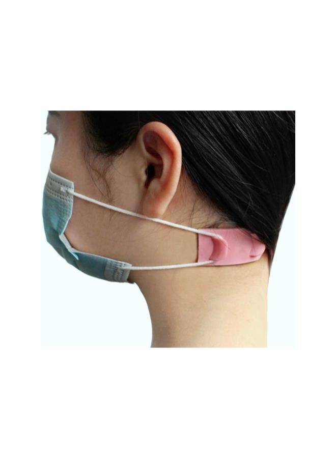 klarako 4 Pcs Mask Ear Strap Hook Mask Ear Rope Buckle Elastic Mask Band Buckle for All Kinds of Mask Relax Your Ears (Black) - Image 5