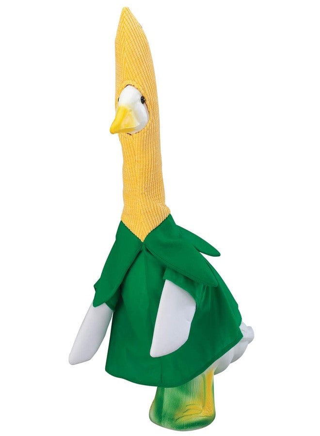 Fox Valley Traders Corn on the Cob Goose Outfit, Made of 100% Polyester, Outdoor Décor, by GagglevilleTM, Corn on the Cob, One Size Fits All - Image 1