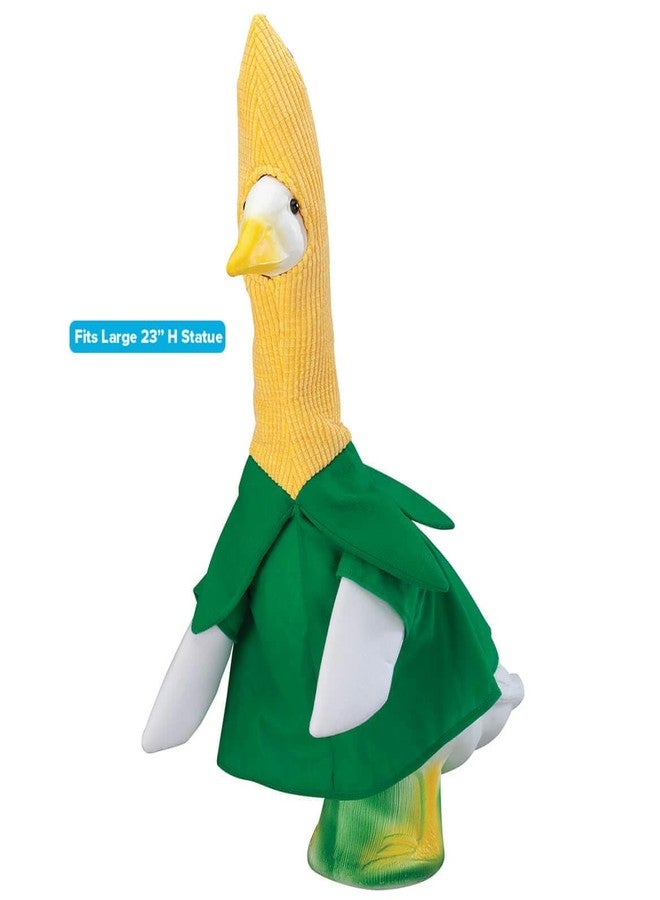 Fox Valley Traders Corn on the Cob Goose Outfit, Made of 100% Polyester, Outdoor Décor, by GagglevilleTM, Corn on the Cob, One Size Fits All - Image 2