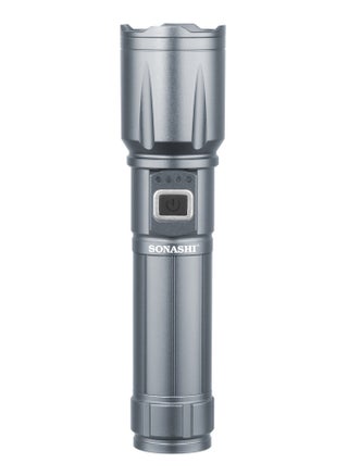 Rechargeable LED Torch with Zoom Function | 5000mAh Battery with Long Range Coverage of 1000 Meters | Hyper Bright LED with 6 Hours of Continuous Working | LED Flashlights SLT-602 - pzsku/Z6C33DA881BF97F298F6BZ/45/1746208112/b9b077b1-aa3c-4b4c-ba0f-6af02374d35b