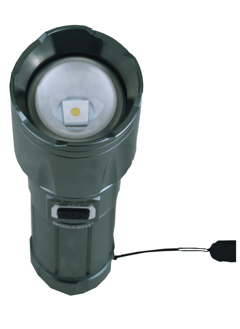 Rechargeable LED Torch with Zoom Function | 5000mAh Battery with Long Range Coverage of 1000 Meters | Hyper Bright LED with 6 Hours of Continuous Working | LED Flashlights SLT-602 - pzsku/Z6C33DA881BF97F298F6BZ/45/_/1728471671/904f09ce-18b3-4360-ab8c-2893d4d1e2d7