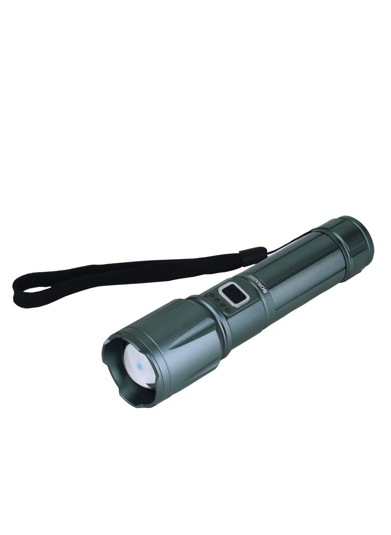 Rechargeable LED Torch with Zoom Function | 5000mAh Battery with Long Range Coverage of 1000 Meters | Hyper Bright LED with 6 Hours of Continuous Working | LED Flashlights SLT-602 - pzsku/Z6C33DA881BF97F298F6BZ/45/_/1728471706/3e579b2a-ad25-4bed-976a-c1c6fa3a07f3