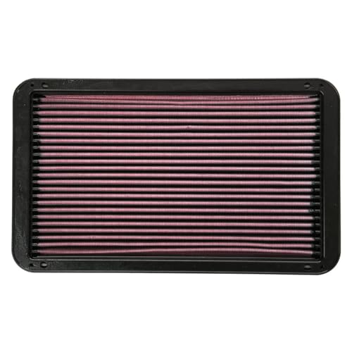 K+N فلتر هواء المحرك K&N: قابل لإعادة الاستخدام، ينظف كل 75,000 ميل، قابل للغسل، فلتر هواء سيارة بديل: متوافق مع 1991-2007 تويوتا/هولدن/لكزس (كالدينا، مارك، ويندوم، فيينتا، سيلكا، أفالون، كامري)، 33-2052 - Image 2