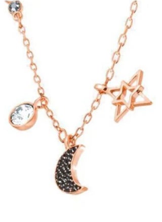 Rose Gold/Clear/Black