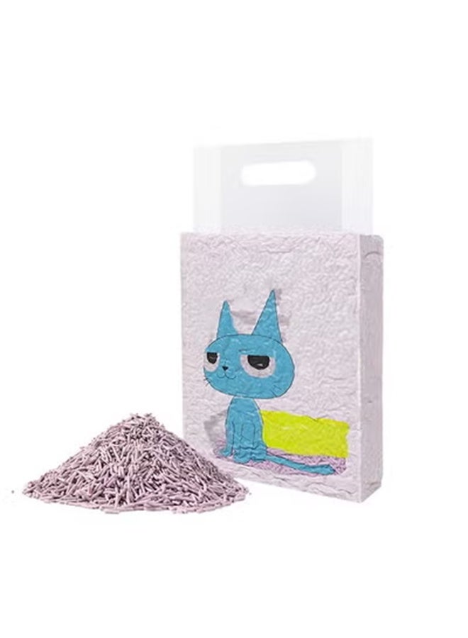 1 أكياس من نفايات القط التوفو ، نفايات القط ذات الجسيمات الكبيرة الممتصة للغاية والقابلة للتدهور ، نفايات القط الخالية من الغبار الطبيعية ، المجمعة بشكل وثيق وغير اللاصقة للشعر ، آمنة وبدون رائحة (6 لتر لكل كيس) - Image 1