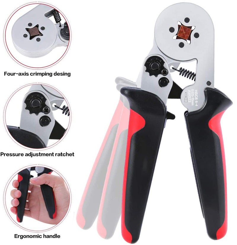 Chrome plating Ferrule Crimping Tool Kit（AWG 23-7） - Image 3