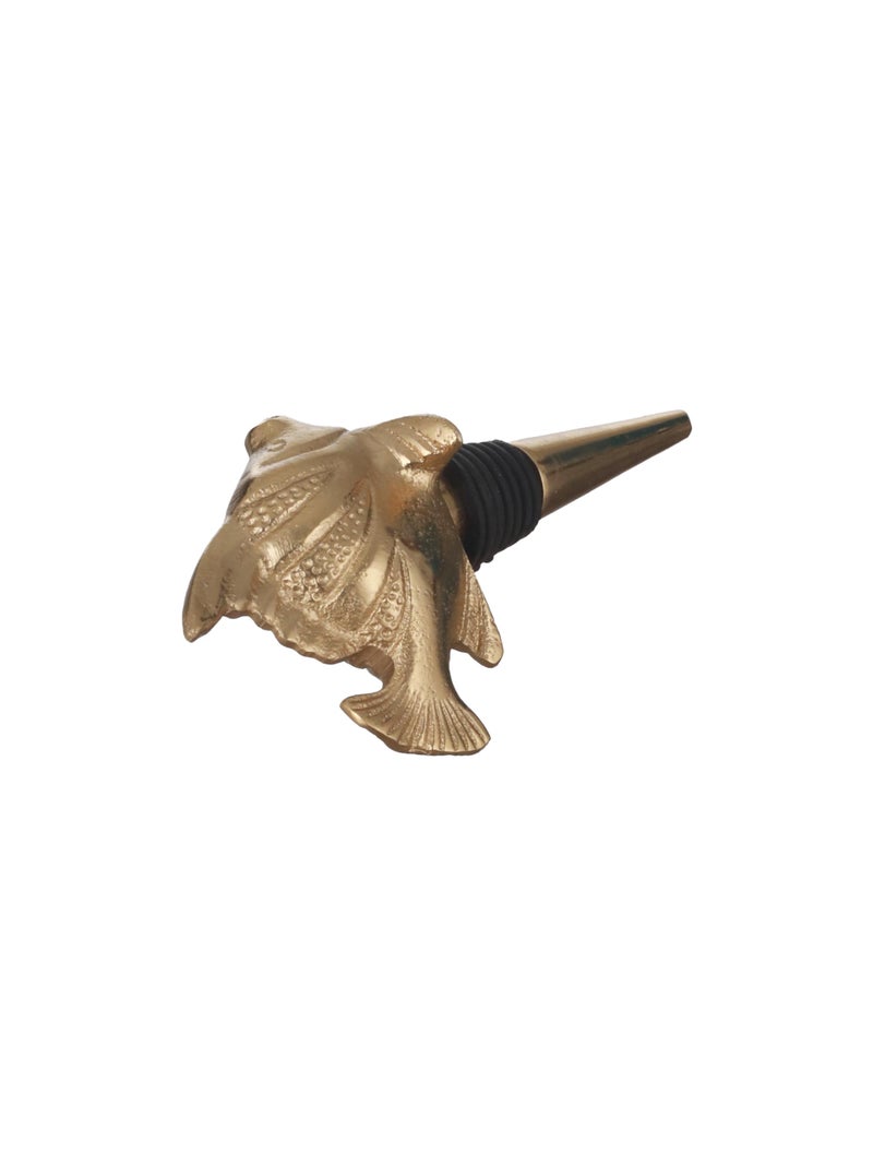Trovea's Golden Fish Bottle Stopper for Softdrinks, Red Wine, White Wine, Sparkling Wine and Champagne - Image 5
