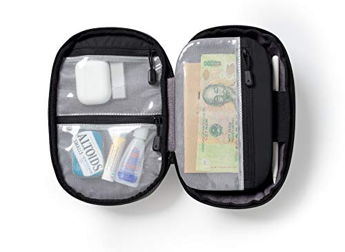 NOMATIC Premium Tech Organizer | Electronic Organizer (Black) | Water Resistant Travel Tech Case, Cord Case - Universal Cable Holder, Memory Cards, Hard Drive, Power Banks, Charger, etc - Image 4