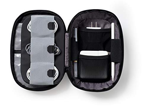 NOMATIC Premium Tech Organizer | Electronic Organizer (Black) | Water Resistant Travel Tech Case, Cord Case - Universal Cable Holder, Memory Cards, Hard Drive, Power Banks, Charger, etc - Image 5