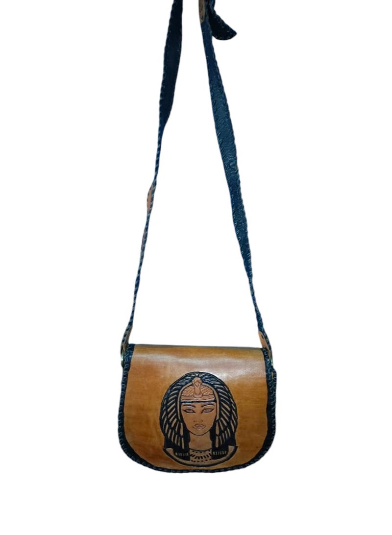 Sheer Fashionable Leather Crossbody Bag  - Image 2