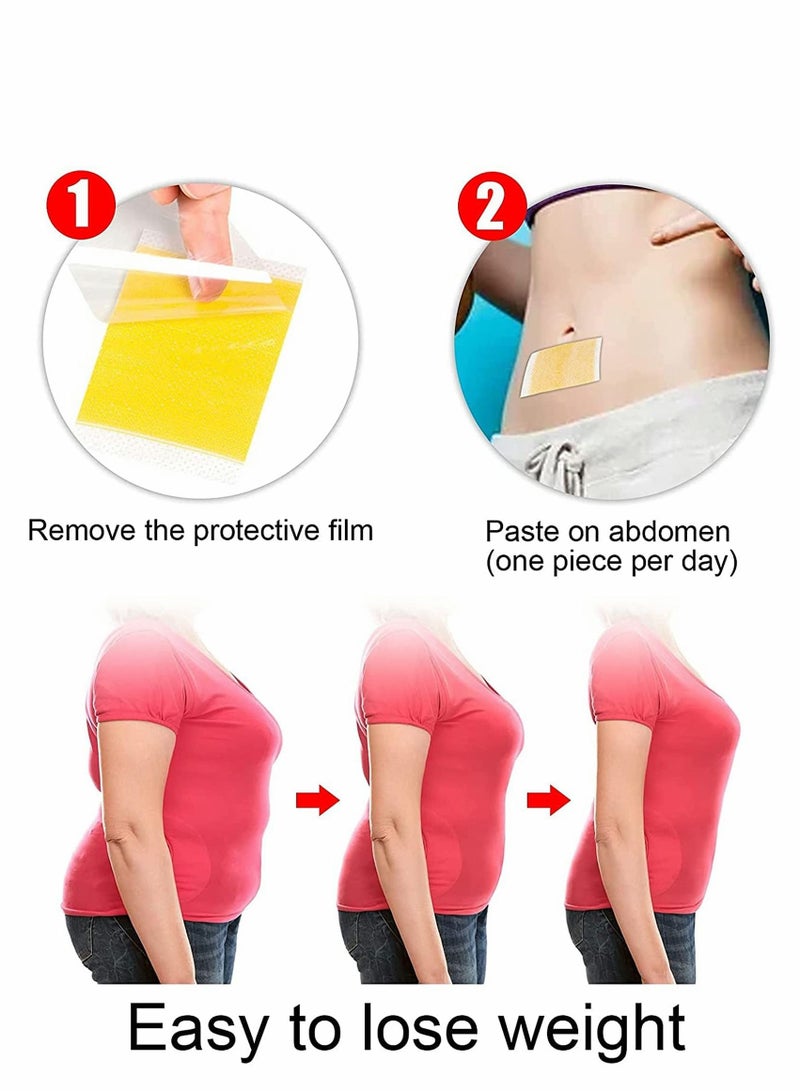 Excefore Parches para Bajar De Peso Rapido, 50 Pcs Parches para Adelgazar Cintura, Abdomen y Glúteos, Promueve el Metabolismo y la Quema de Grasa - Image 5