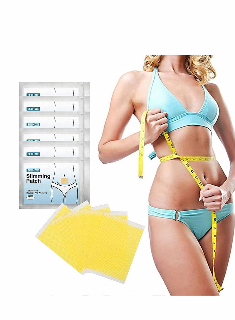 Excefore Parches para Bajar De Peso Rapido, 50 Pcs Parches para Adelgazar Cintura, Abdomen y Glúteos, Promueve el Metabolismo y la Quema de Grasa - Image 1