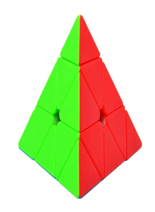 D ETERNAL MoYu Pyramid Cube 3x3 High Speed Stickerless Triangle Pyraminx Puzzle Cube 3 by 3,for 14+ Years Old - Image 4