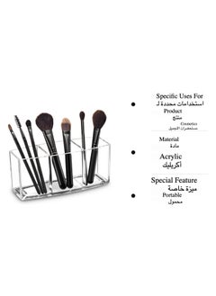 Anmi Makeup Brush Holder Organizer 3 Slots，Organizers  - Image 5