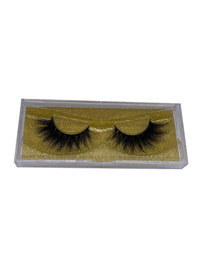 Alluring 3D Mink Lashes Reusable Strip 100% Siberian Mink Fur False Eyelashes Handmade Cruelty Free CatEye Nice & Fluffy KR12 - Image 3