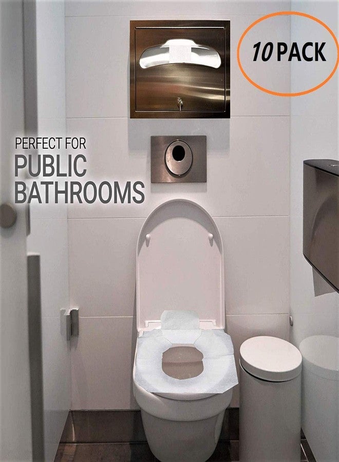 PRO365 Disposable Toilet Seat Covers/Protect/Bacteria/Skin Infection (10 Pack) - Image 2